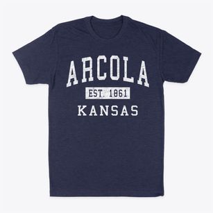 Arcola Kansas Classic Established Classic Dad T-Shirt