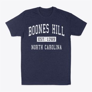 Boones Hill North Carolina Classic Established Classic Dad T-Shirt