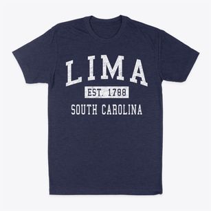 Lima South Carolina Classic Established Classic Dad T-Shirt