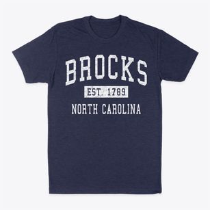 Brocks North Carolina Classic Established Classic Dad T-Shirt