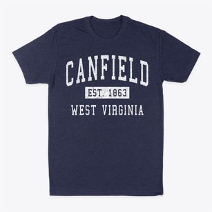 Canfield West Virginia Classic Established Classic Dad T-Shirt