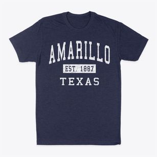 Amarillo Texas Classic Established Classic Dad T-Shirt
