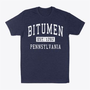 Bitumen Pennsylvania Classic Established Classic Dad T-Shirt