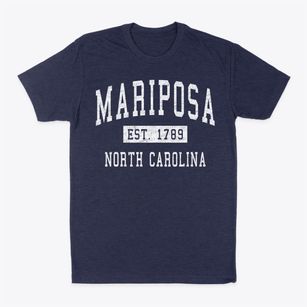 Mariposa North Carolina Classic Established Classic Dad T-Shirt