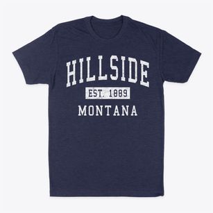 Hillside Montana Classic Established Classic Dad T-Shirt