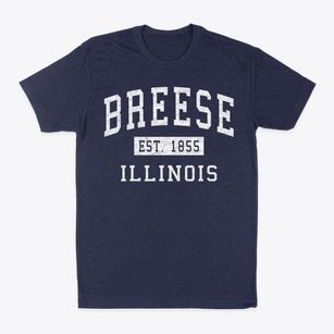 Breese Illinois Classic Established Classic Dad T-Shirt