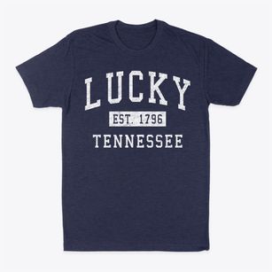 Lucky Tennessee Classic Established Classic Dad T-Shirt