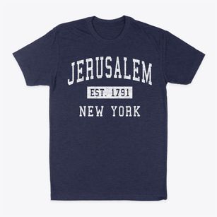 Jerusalem New York Classic Established Classic Dad T-Shirt