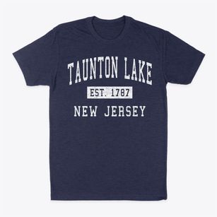 Taunton Lake New Jersey Classic Established Classic Dad T-Shirt