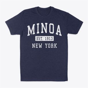 Minoa New York Classic Established Classic Dad T-Shirt