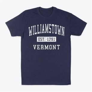Williamstown Vermont Classic Established Classic Dad T-Shirt