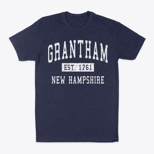 Grantham New Hampshire Classic Established Classic Dad T-Shirt