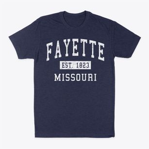 Fayette Missouri Classic Established Classic Dad T-Shirt