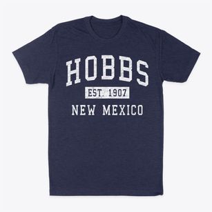 Hobbs New Mexico Classic Established Classic Dad T-Shirt