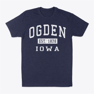 Ogden Iowa Classic Established Classic Dad T-Shirt