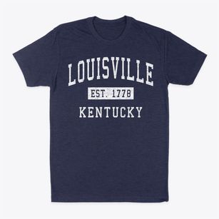 Louisville Kentucky Classic Established Classic Dad T-Shirt