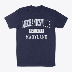 Mechanicsville Maryland Classic Established Classic Dad T-Shirt