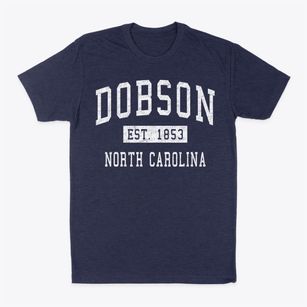 Dobson North Carolina Classic Established Classic Dad T-Shirt