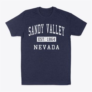 Sandy Valley Nevada Classic Established Classic Dad T-Shirt