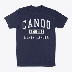 Cando North Dakota Classic Established Classic Dad T-Shirt