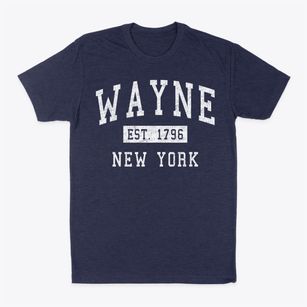 Wayne New York Classic Established Classic Dad T-Shirt