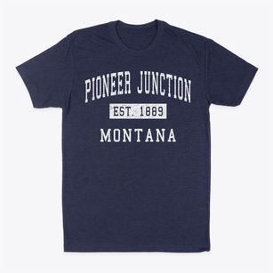 Pioneer Junction Montana Classic Established Classic Dad T-Shirt