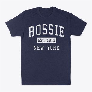 Rossie New York Classic Established Classic Dad T-Shirt