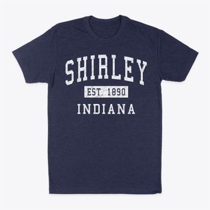 Shirley Indiana Classic Established Classic Dad T-Shirt