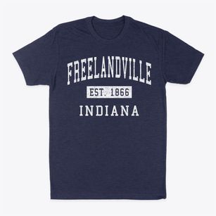 Freelandville Indiana Classic Established Classic Dad T-Shirt