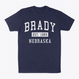 Brady Nebraska Classic Established Classic Dad T-Shirt