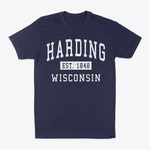 Harding Wisconsin Classic Established Classic Dad T-Shirt