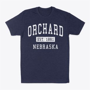 Orchard Nebraska Classic Established Classic Dad T-Shirt