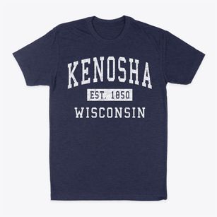 Kenosha Wisconsin Classic Established Classic Dad T-Shirt