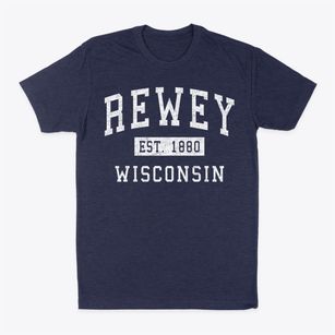 Rewey Wisconsin Classic Established Classic Dad T-Shirt