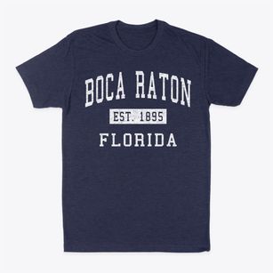 Boca Raton Florida Classic Established Classic Dad T-Shirt
