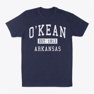 O'kean Arkansas Classic Established Classic Dad T-Shirt