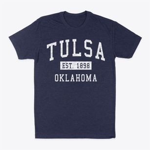 Tulsa Oklahoma Classic Established Classic Dad T-Shirt