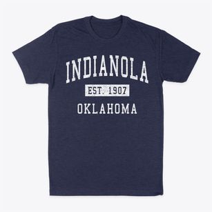 Indianola Oklahoma Classic Established Classic Dad T-Shirt