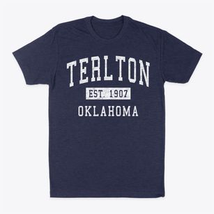 Terlton Oklahoma Classic Established Classic Dad T-Shirt