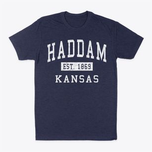 Haddam Kansas Classic Established Classic Dad T-Shirt