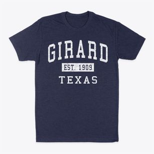 Girard Texas Classic Established Classic Dad T-Shirt