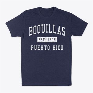 Boquillas Puerto Rico Classic Established Classic Dad T-Shirt