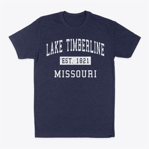 Lake Timberline Missouri Classic Established Classic Dad T-Shirt