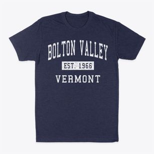 Bolton Valley Vermont Classic Established Classic Dad T-Shirt