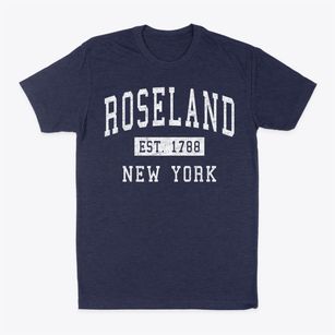 Roseland New York Classic Established Classic Dad T-Shirt