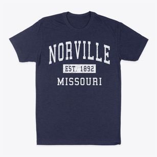 Norville Missouri Classic Established Classic Dad T-Shirt