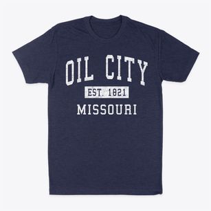 Oil City Missouri Classic Established Classic Dad T-Shirt