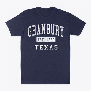 Granbury Texas Classic Established Classic Dad T-Shirt
