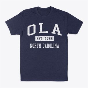 Ola North Carolina Classic Established Classic Dad T-Shirt