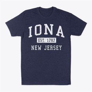 Iona New Jersey Classic Established Classic Dad T-Shirt
